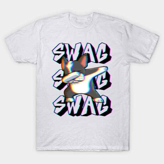 Dog swag T-Shirt by Qibar Design